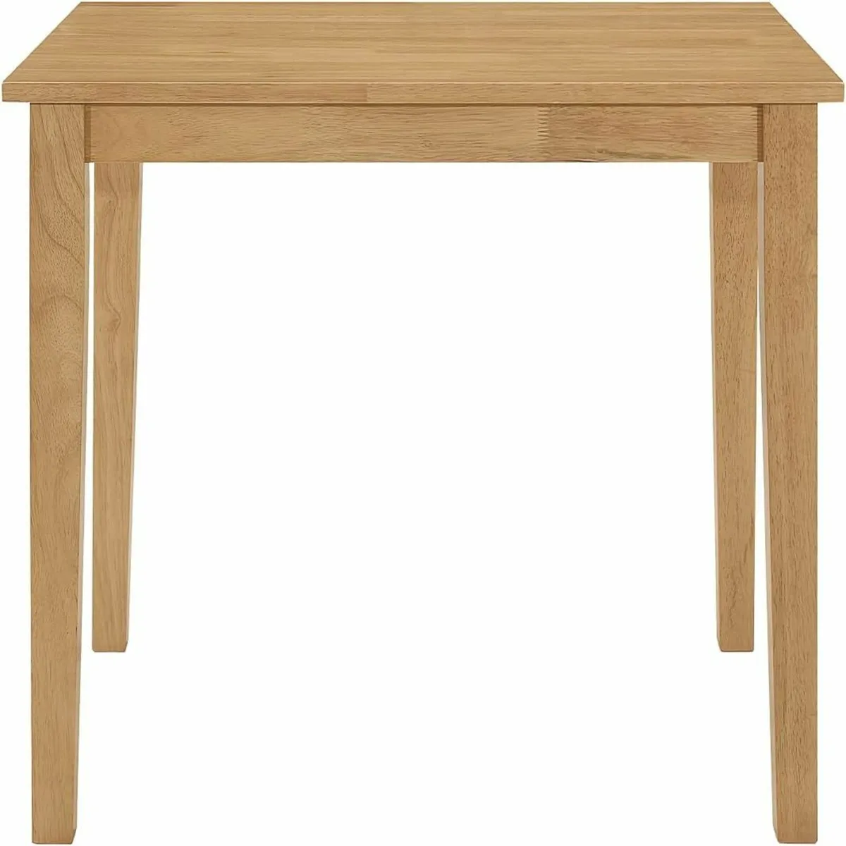 Light Oak Kitchen Wooden Dining Table Offices 80cm - Image 4