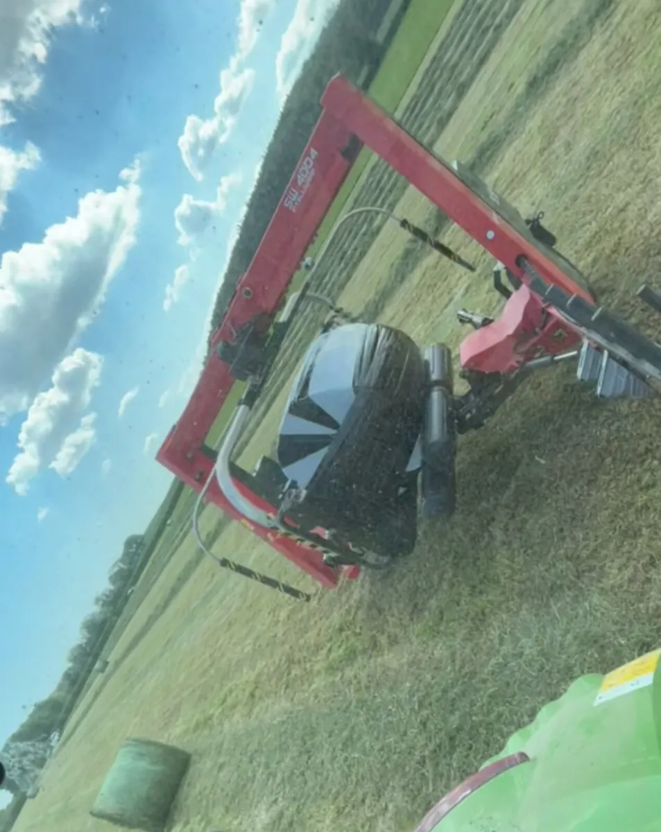 Square / round bale wrapper for hire - Image 2