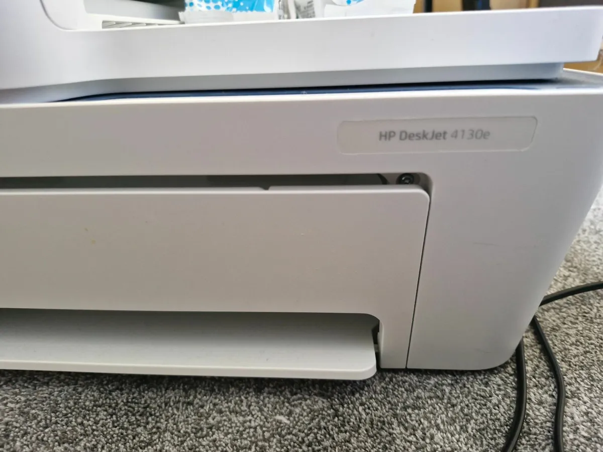 HP DeskJet Plus 4130e Wireless Inkjet Printer - Image 1