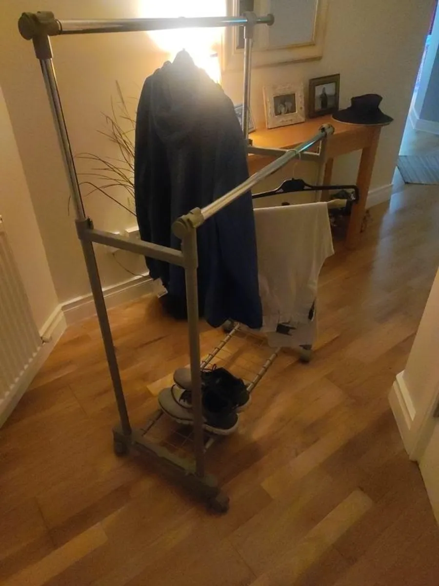 wardrobe rack with shoe storage - Image 4