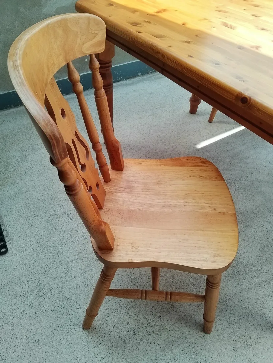 Dining Table & 6 Chairs - Image 2
