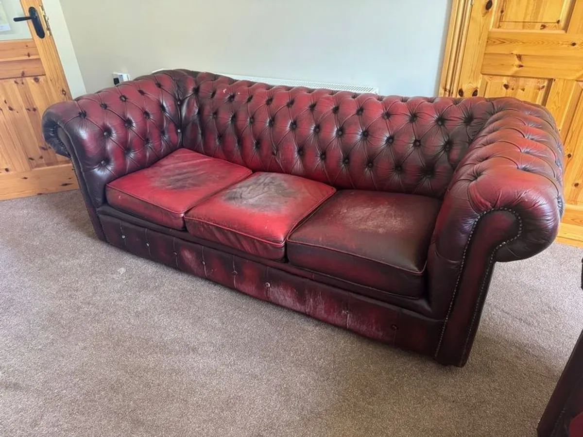 Chesterfield 3-Piece Suite - Image 2