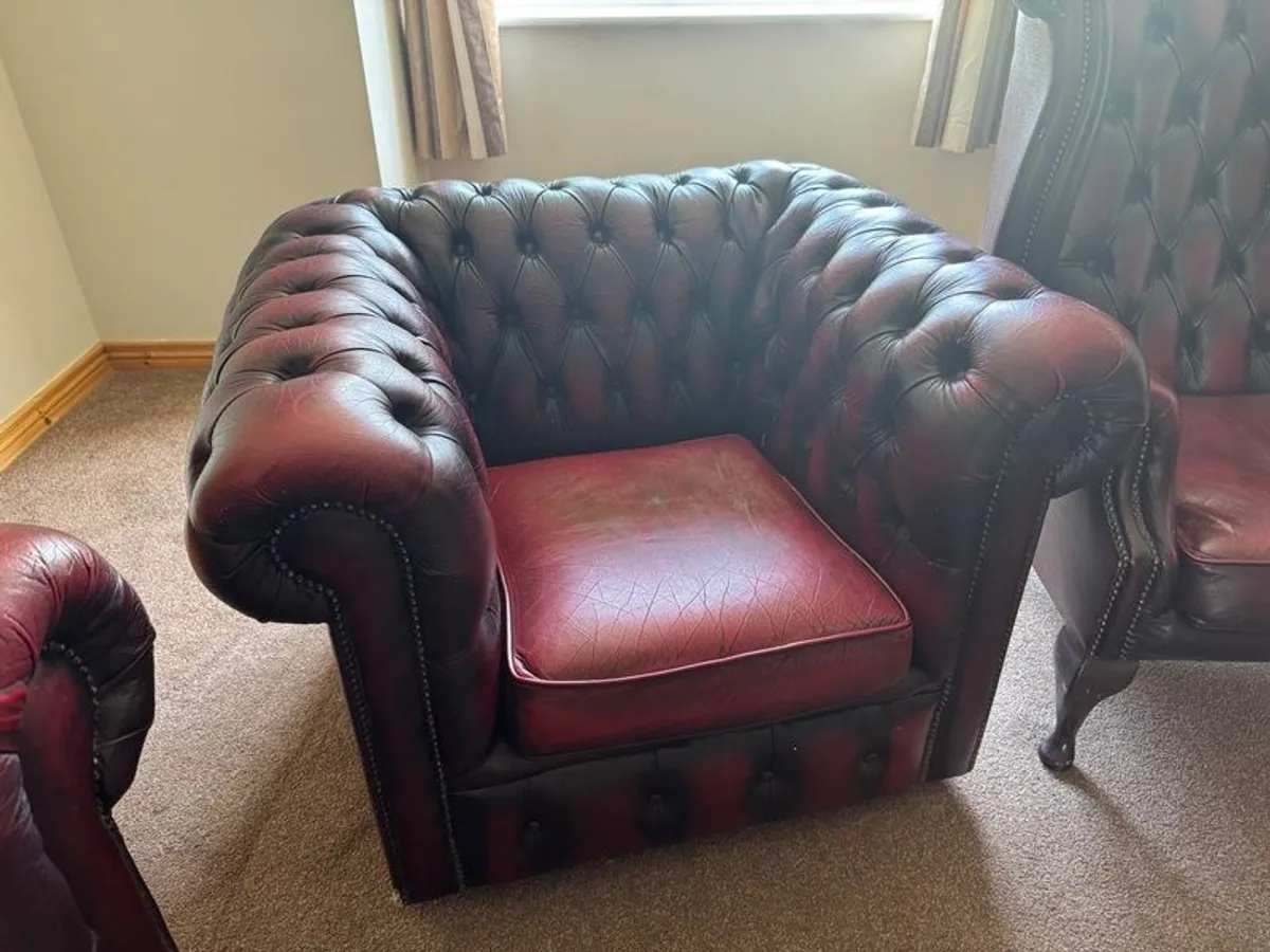 Chesterfield 3-Piece Suite - Image 3