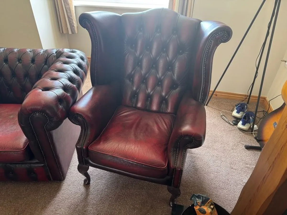 Chesterfield 3-Piece Suite - Image 4