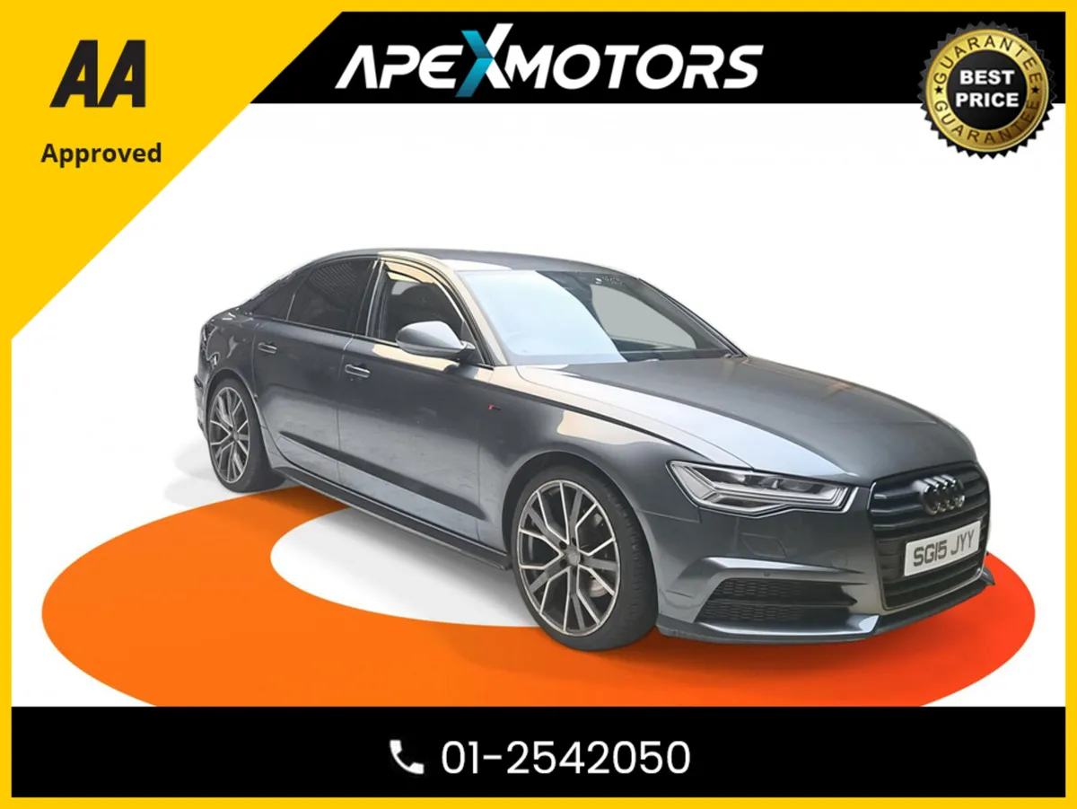 Audi A6 FINANCE ARRANGED * 2.0 TDI BLACK EDITION U - Image 1