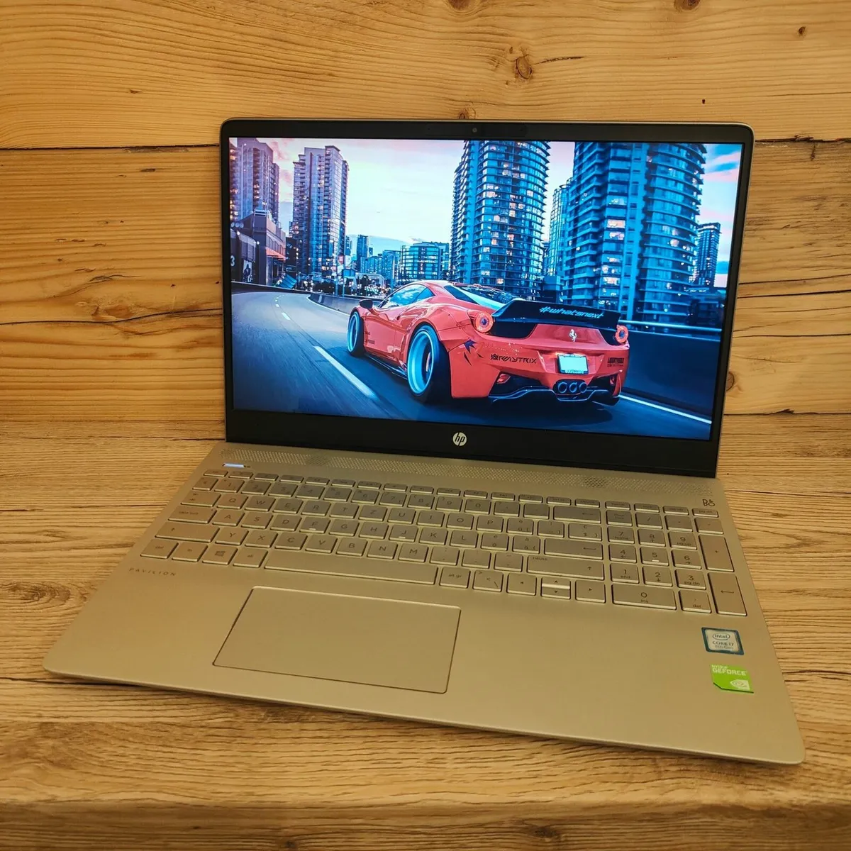 HP / 15.6"/ Intel I7 8th Gen/ NVIDIA GeForce / - Image 1
