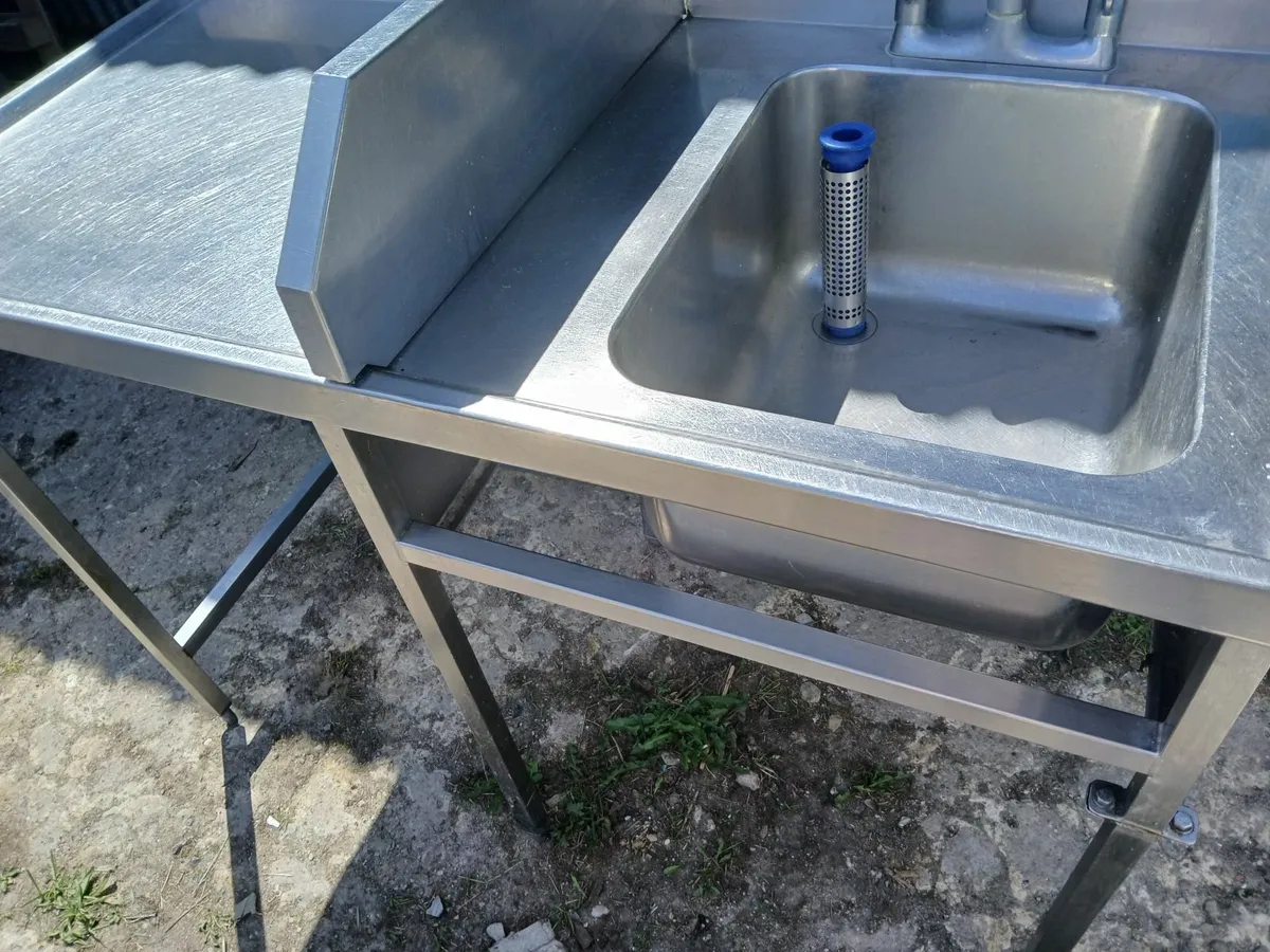 Stainless steel commercial sink unit ..deliverd - Image 1
