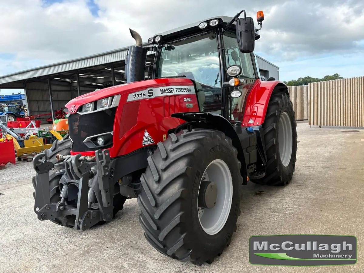 2019 Massey Ferguson 7718S - Image 4