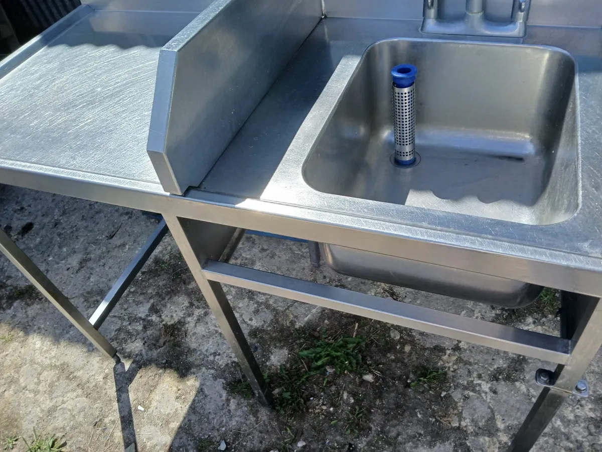 Stainless steel commercial sink unit ..deliverd - Image 3