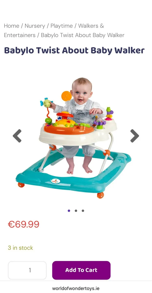 Babylo Baby Walker - Image 1