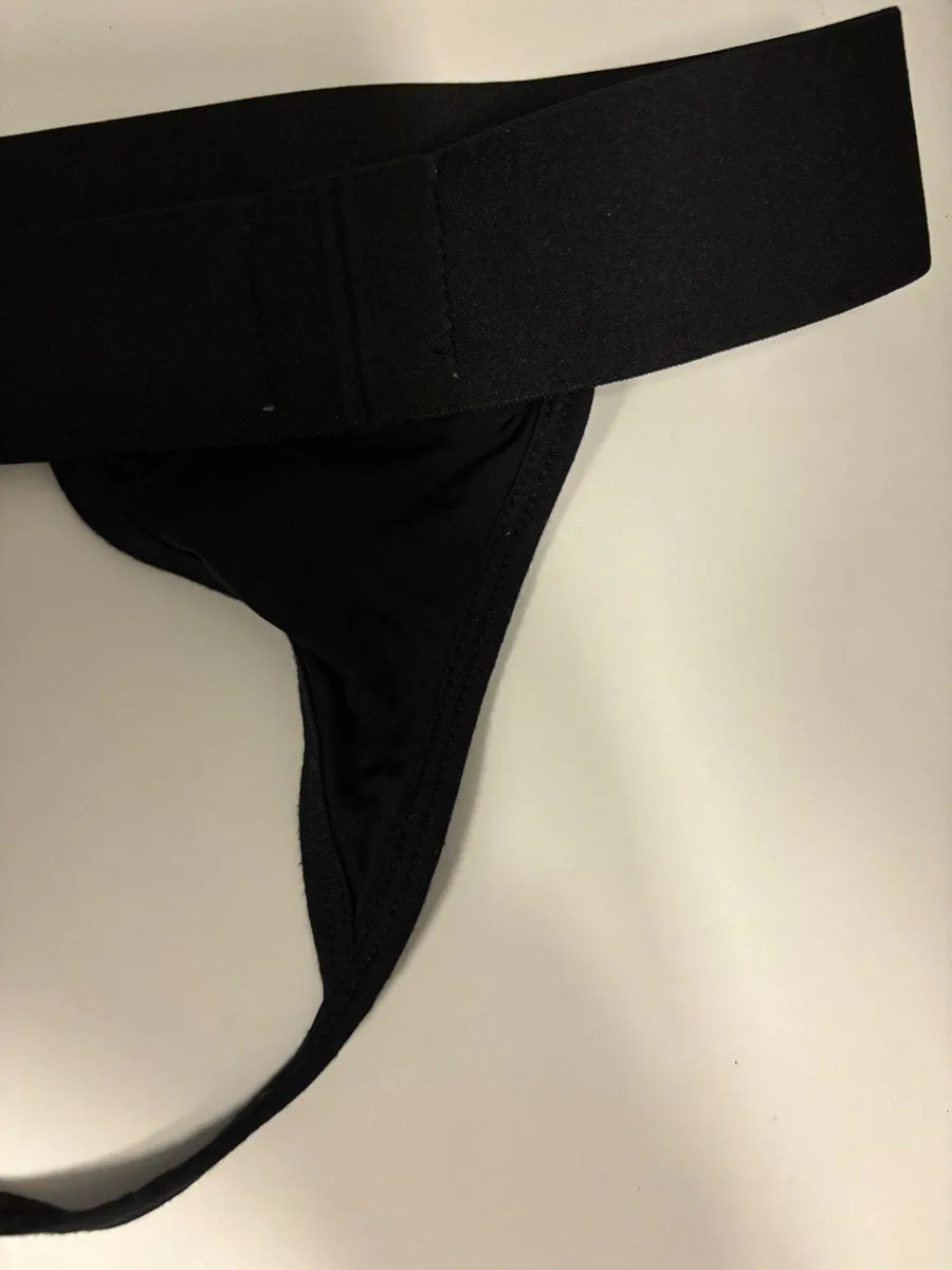 Men’s Underwear- Black Thong - Image 2