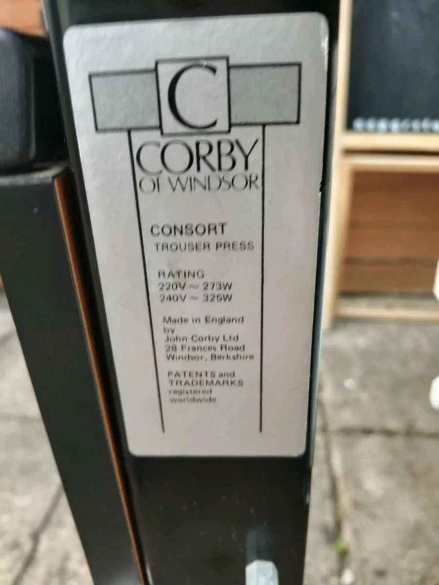 CORBY TROUSER PRESS - Image 3