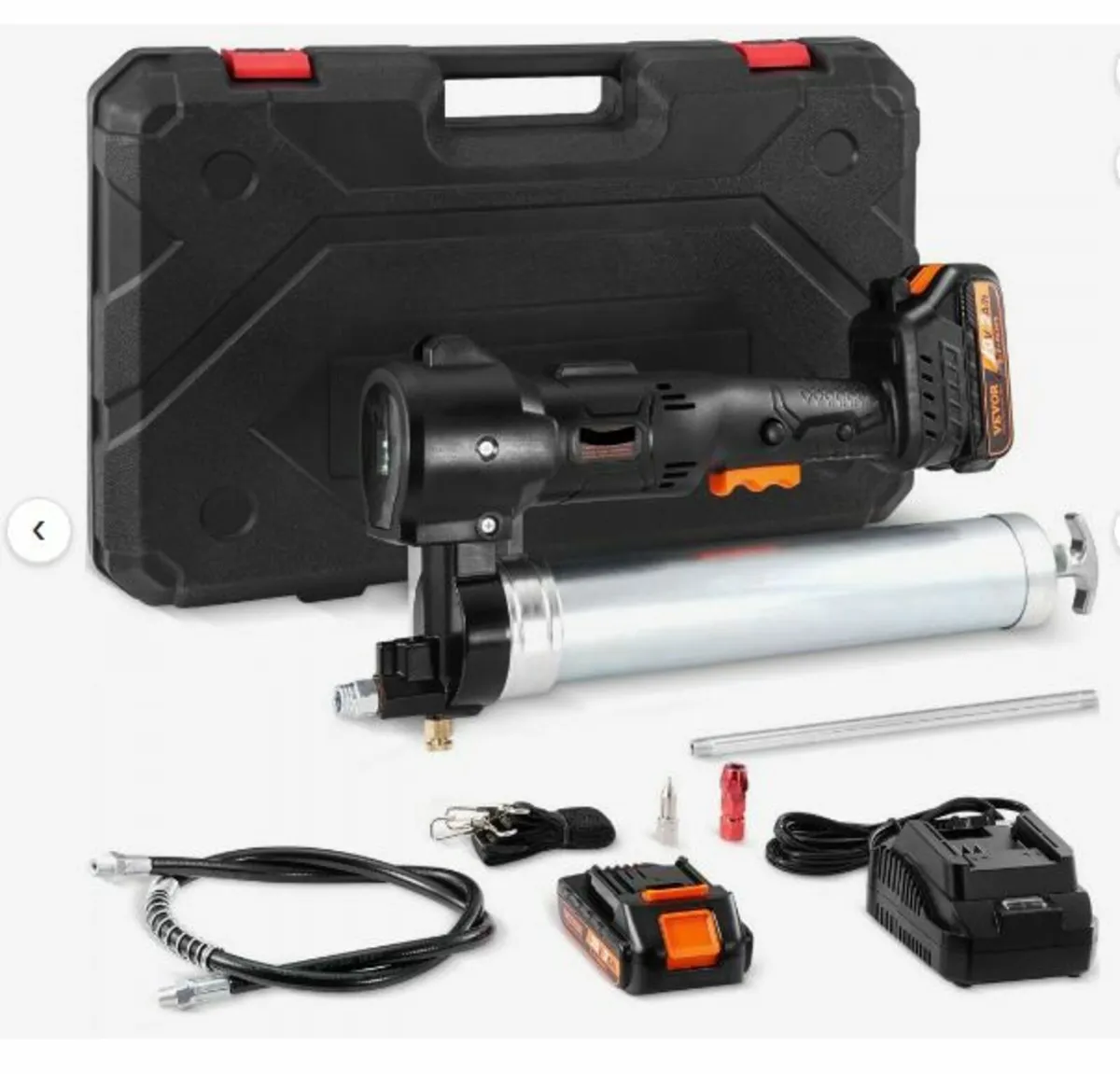 Cordless Grease Gun Electric 20 Volt 2.0 Ah Batte - Image 1