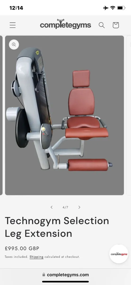 Technogym leg extension - Image 4