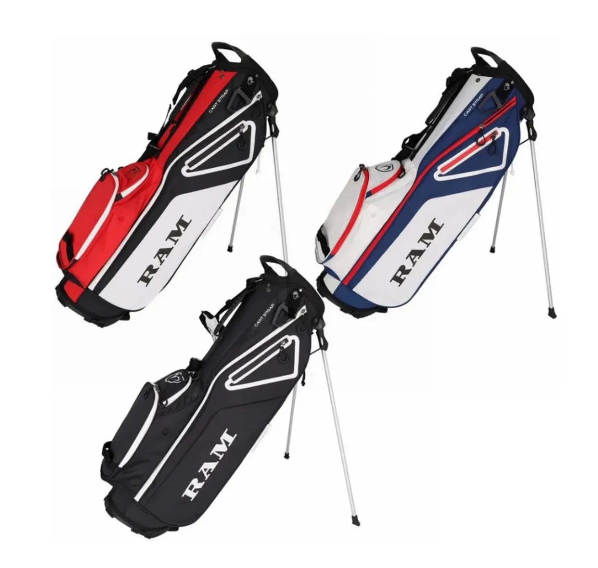 NEW RAM Golf Bag 7.5" Golf Carry Stand Bag - Image 1
