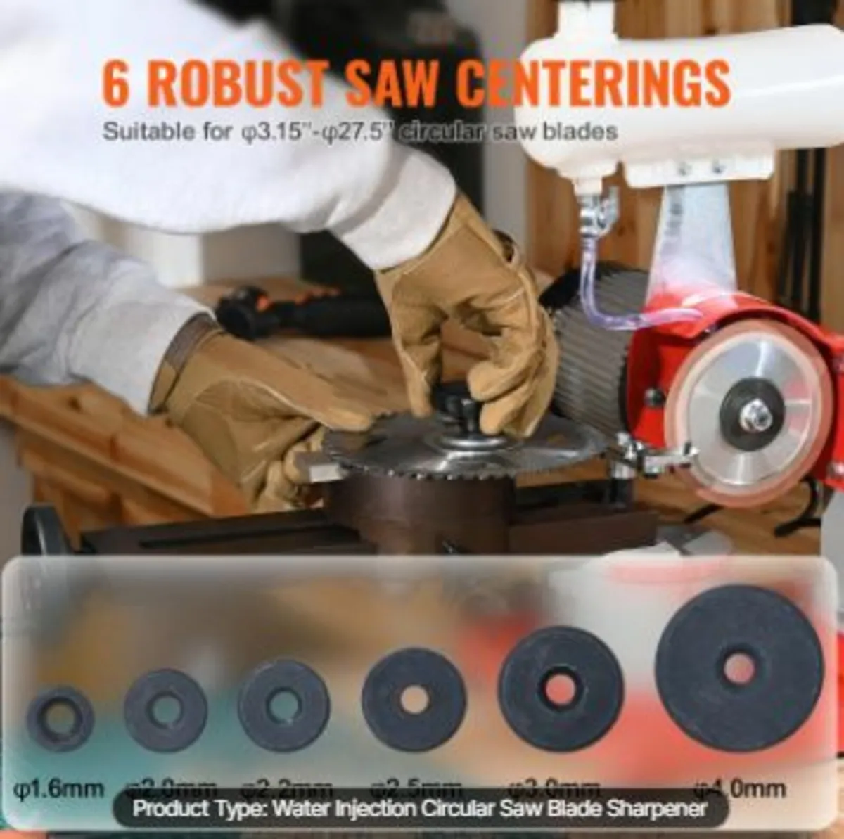 Circular Saw Blade Sharpener Grinder 370W 3600RPM - Image 4