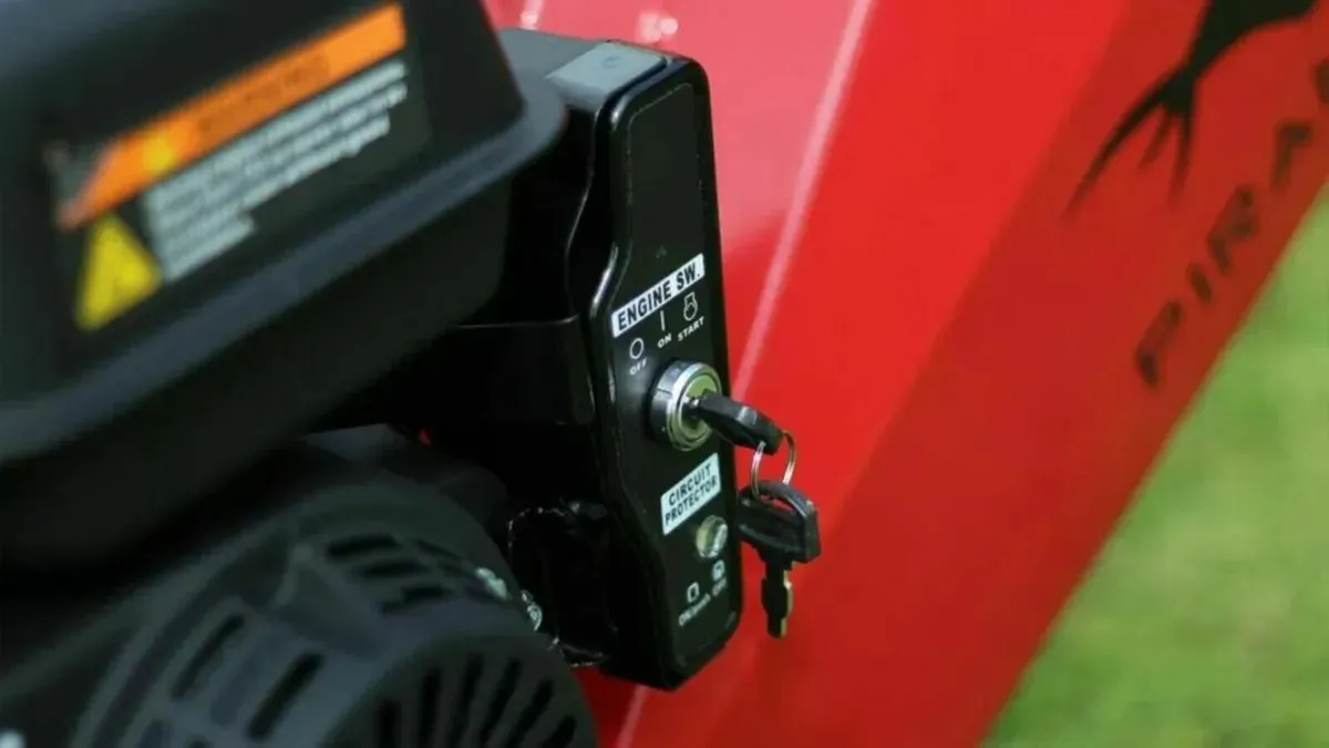 Piranha GSC1500E Wood Chipper electric start - Image 4