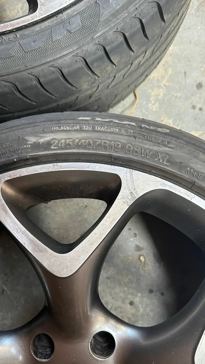 19 Inch Vauxhall Wheels 5 x120 - Image 4