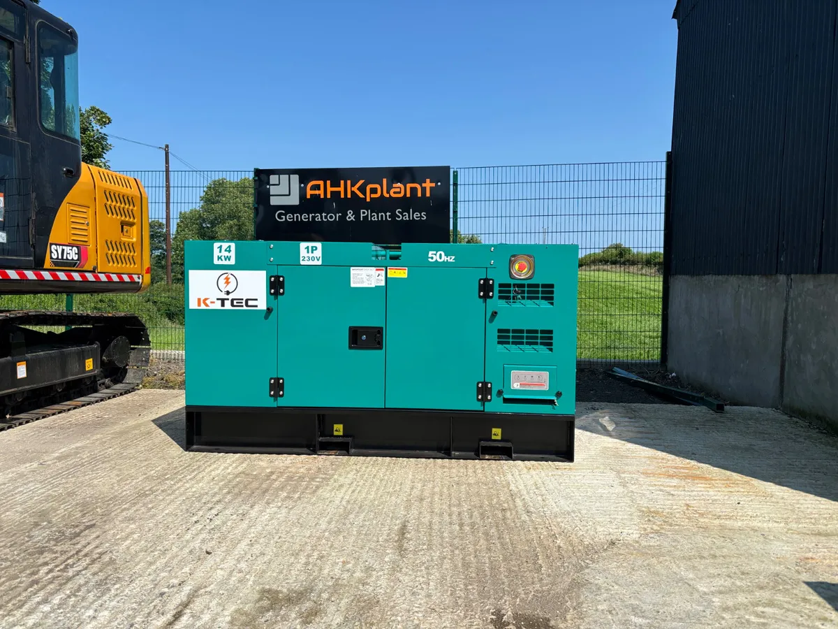 Generator  17 kva 14 kw KTEC Autostart, AVR 2025 - Image 1