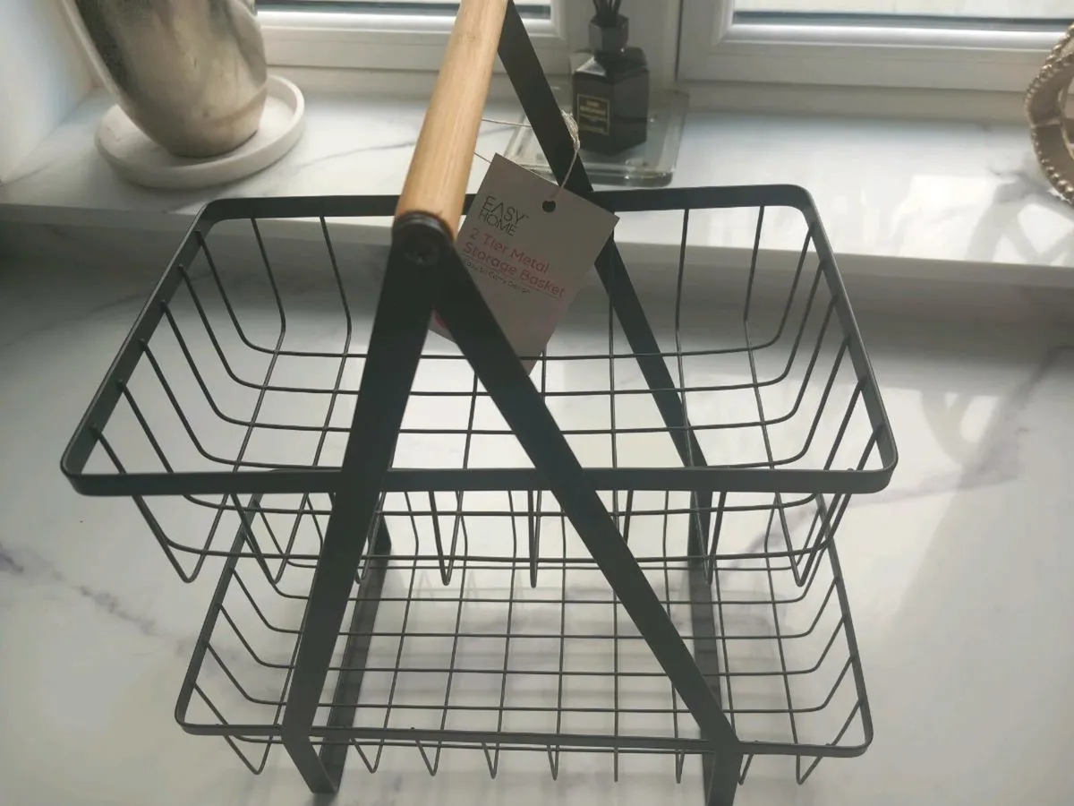Metal Storage Basket - Image 1