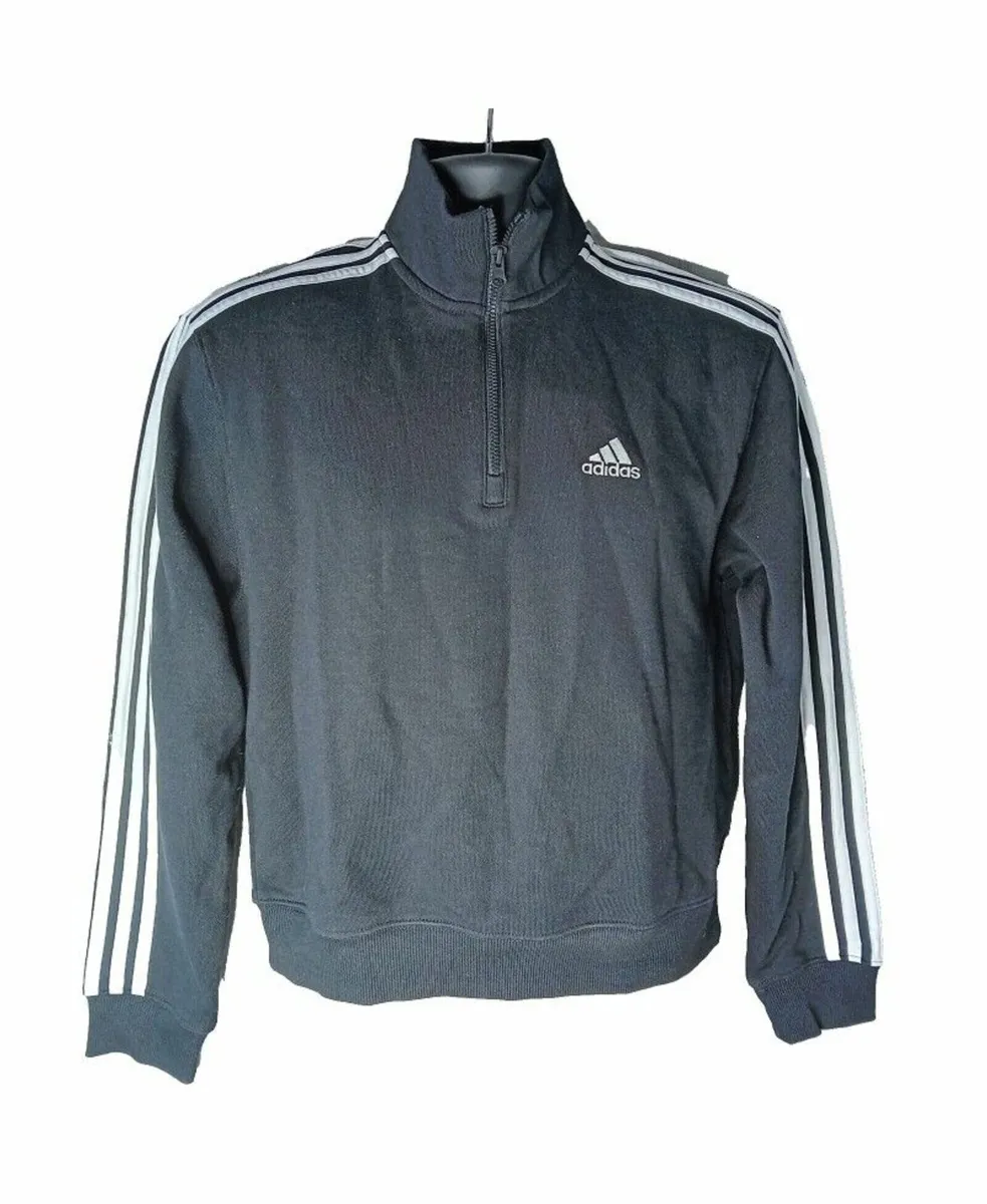 ADIDAS JUMPER QUARTER ZIP COLLARED WOMENS NEW