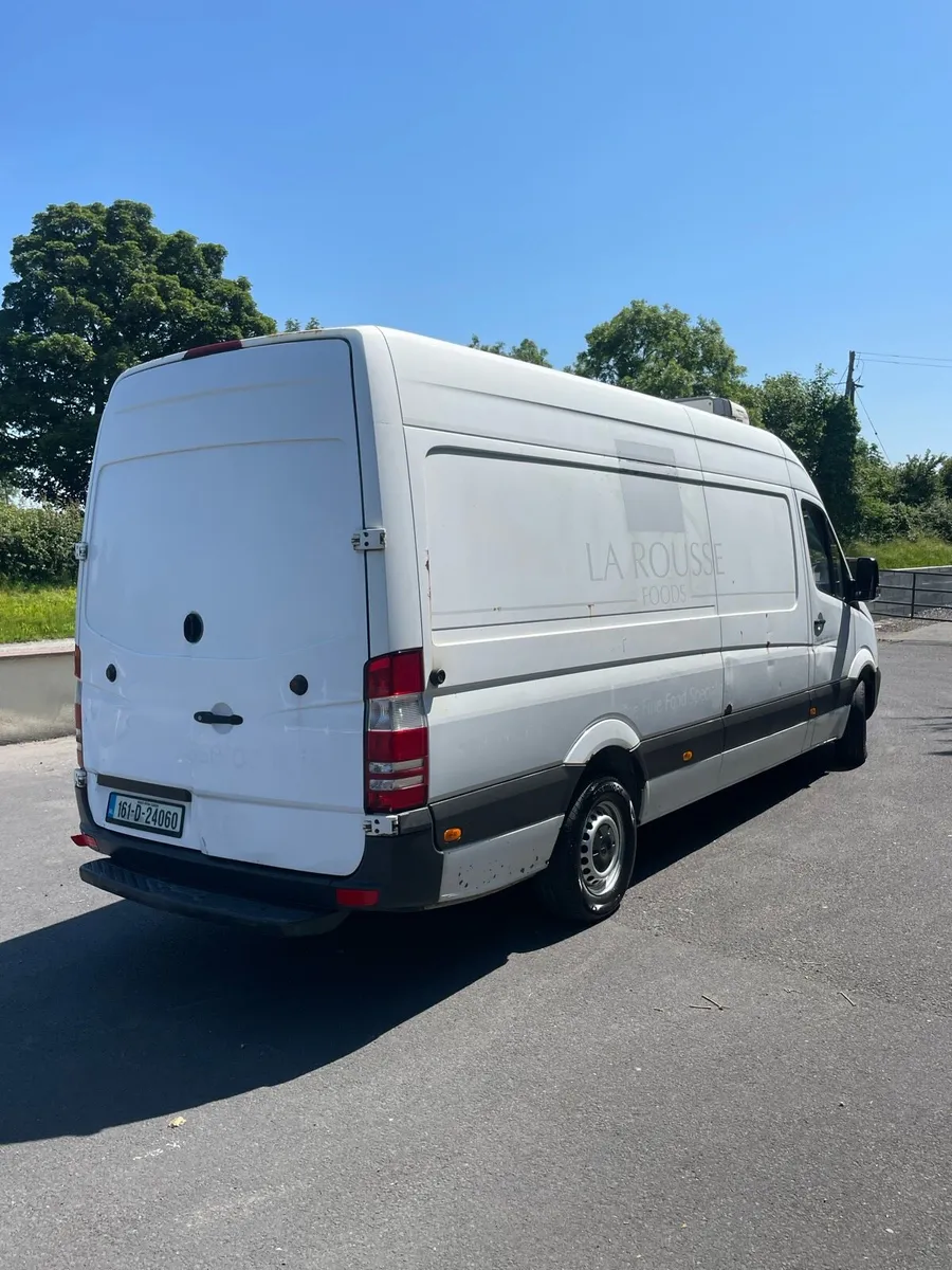 2016 Mercedes sprinter LWB 6 speed fridge van - Image 4