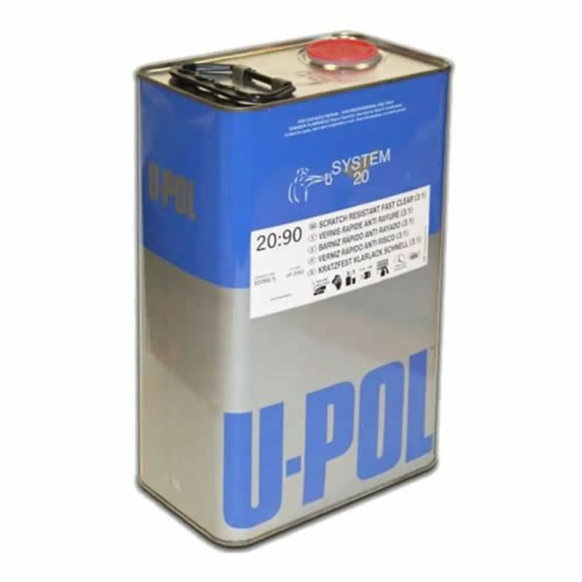 U-POL Performance Clear Coat Lacquer 2:1 5L S2090 - Image 1