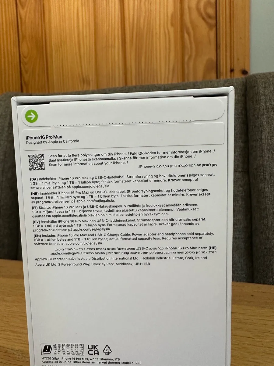 Brand new Apple iPhone 16 PRO MAX 1TB - Image 2