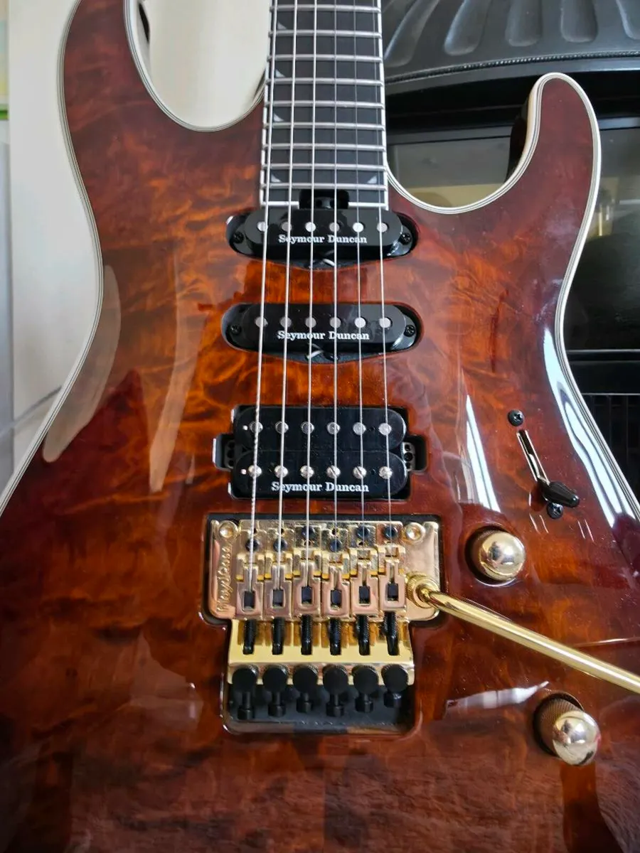 Jackson Pro Plus Soloist SLA3Q Amber Tiger Eye - Image 2