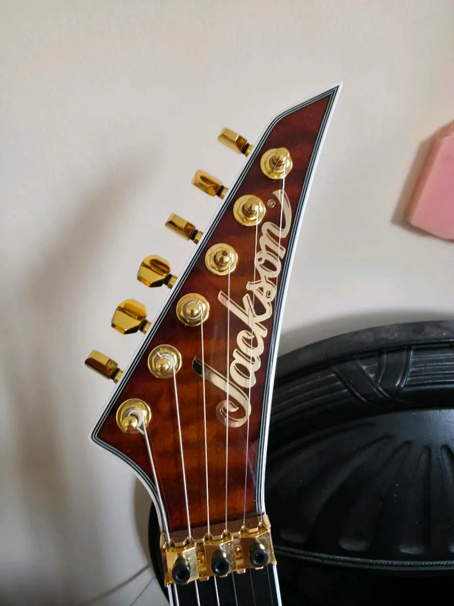 Jackson Pro Plus Soloist SLA3Q Amber Tiger Eye - Image 3