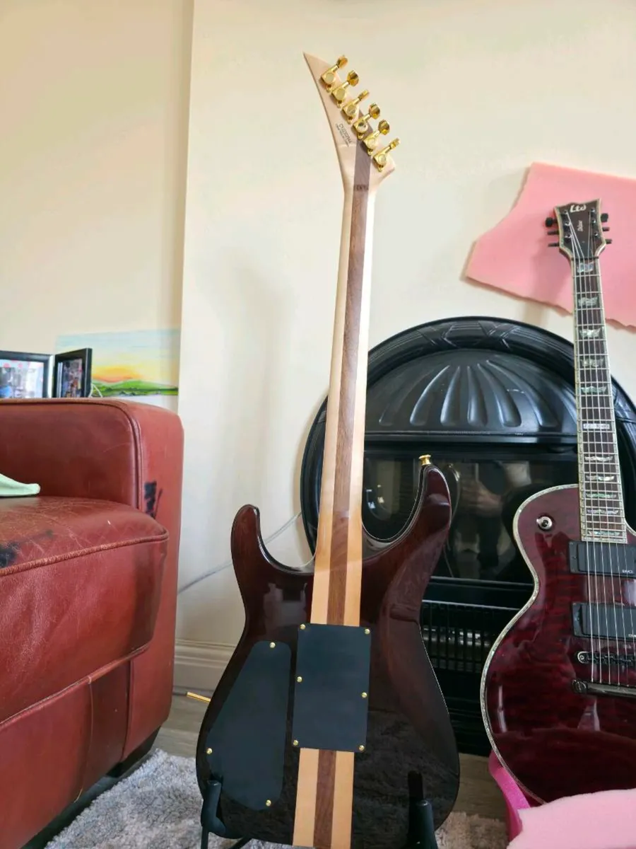 Jackson Pro Plus Soloist SLA3Q Amber Tiger Eye - Image 4