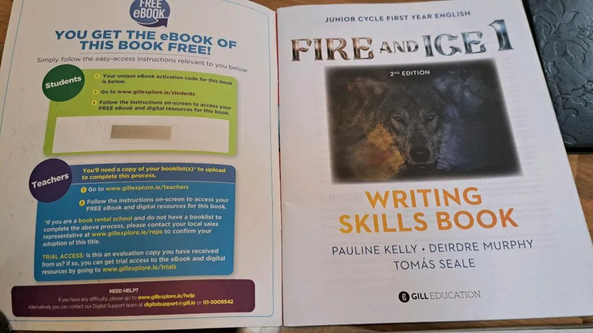 Fire and Ice 1- Bundle Textbook & Skills boom - Image 3