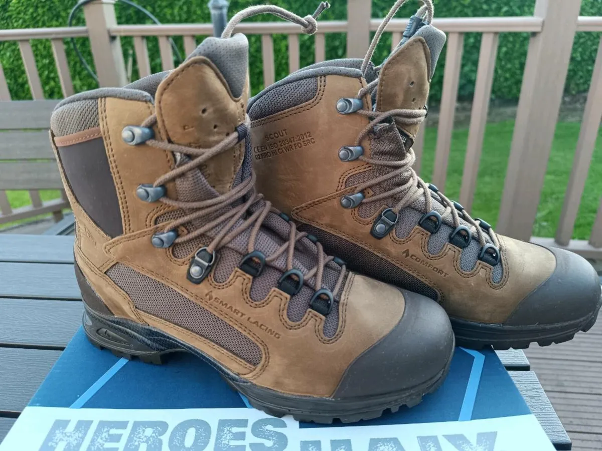HAIX Scout Boots Size UK 9 EU 43 Like New - Image 2