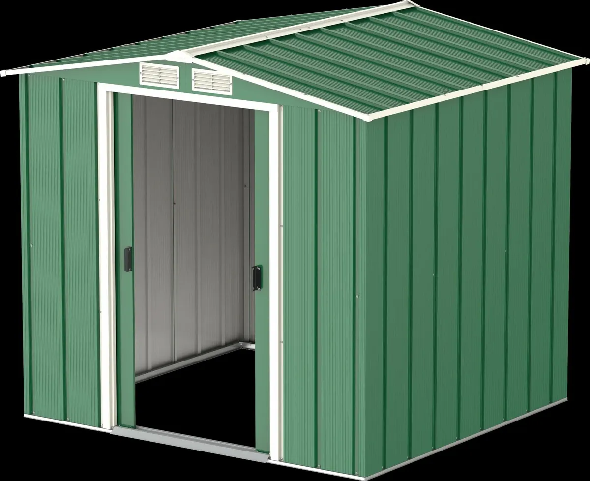 6x6 Steel Garden Sheds - Image 4