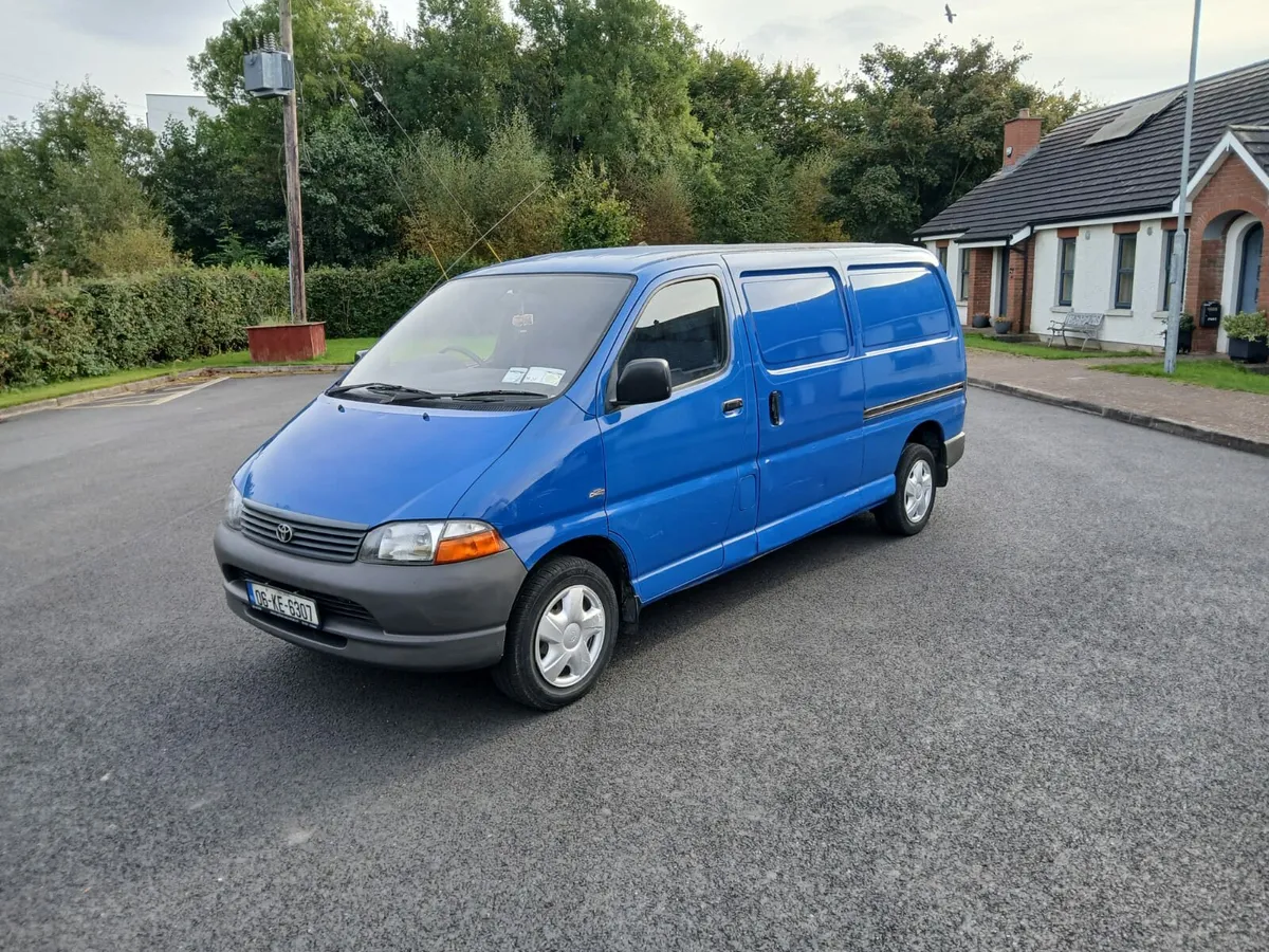 ALL TOYOTA HIACE VANS WANTED FOR CASH - Image 2