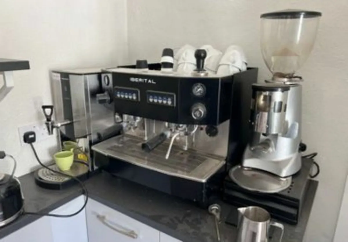 2 group commerical barista coffee machine