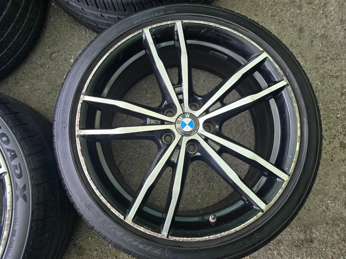 19" GENUINE OEM BMW 791M ALLOY WHEELS & TYRES G20 - Image 2
