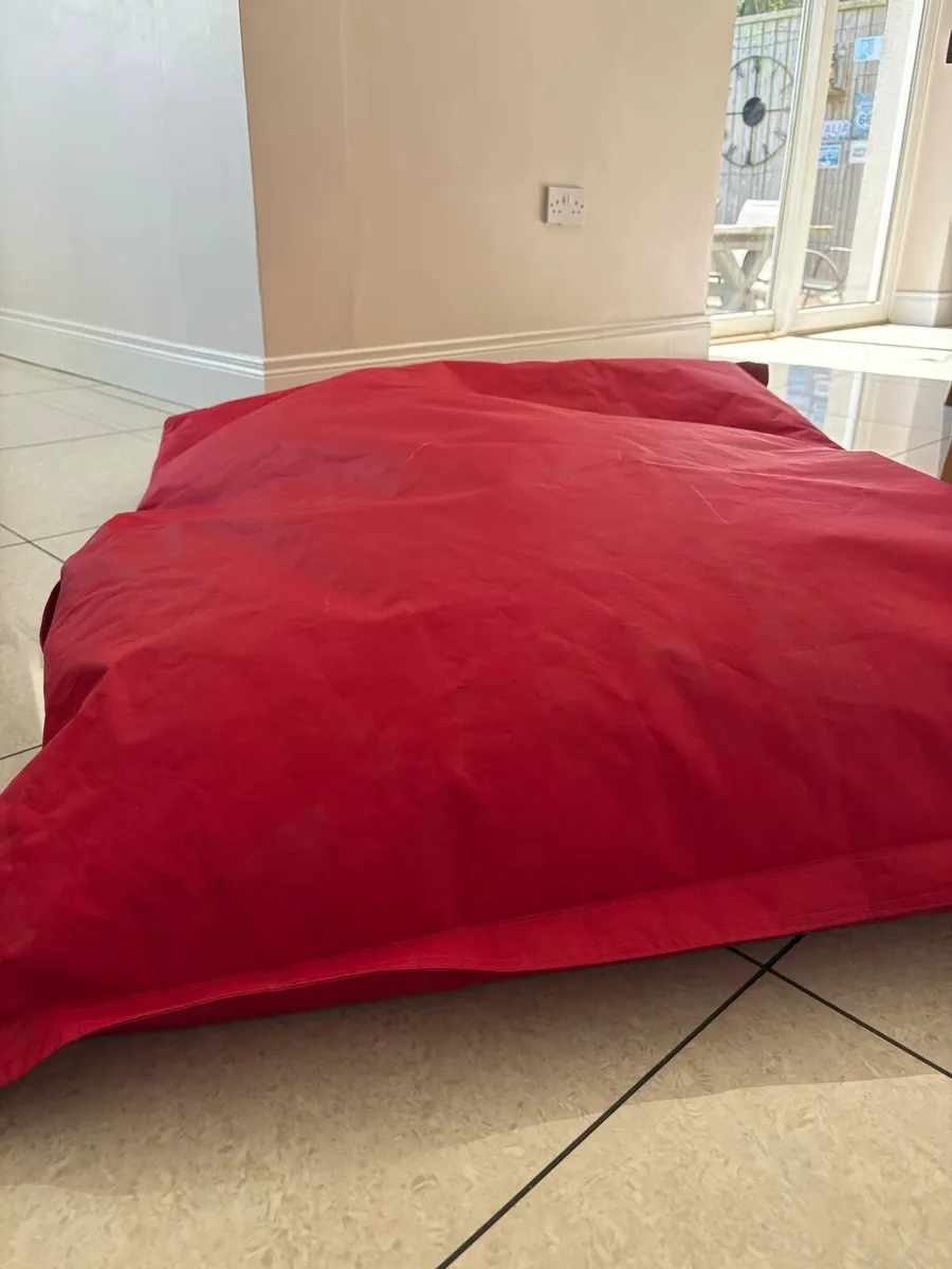 MASSIVE Red Bean Bag - Image 2