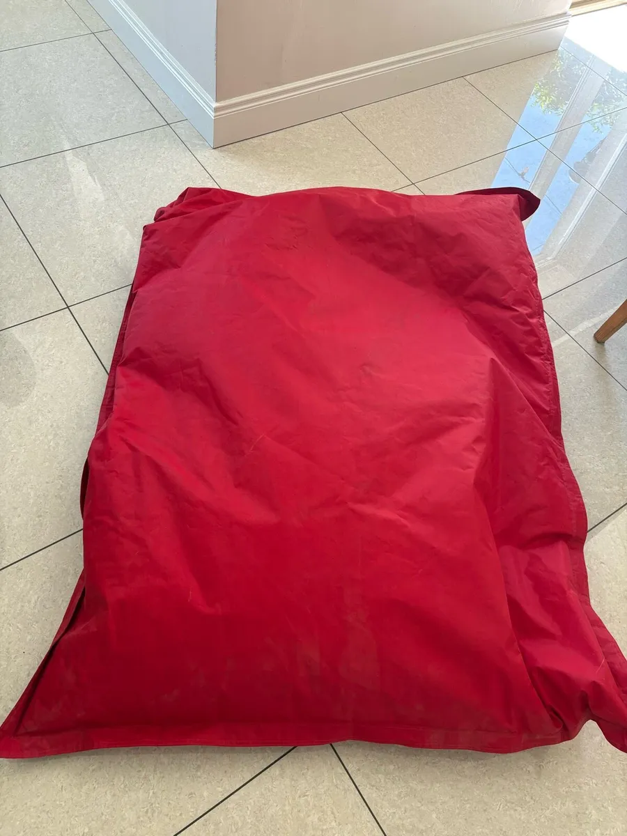MASSIVE Red Bean Bag - Image 3