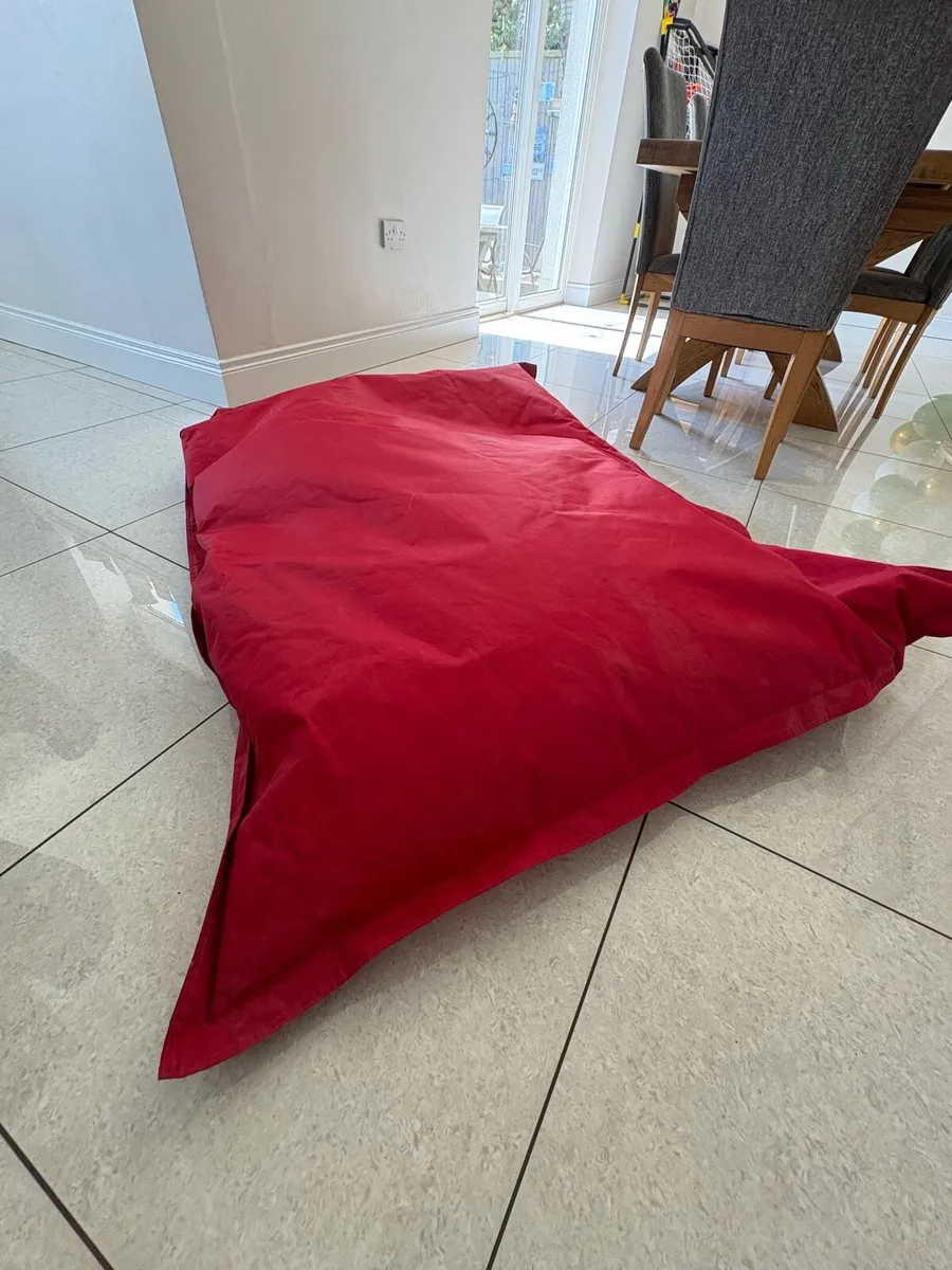 MASSIVE Red Bean Bag - Image 4