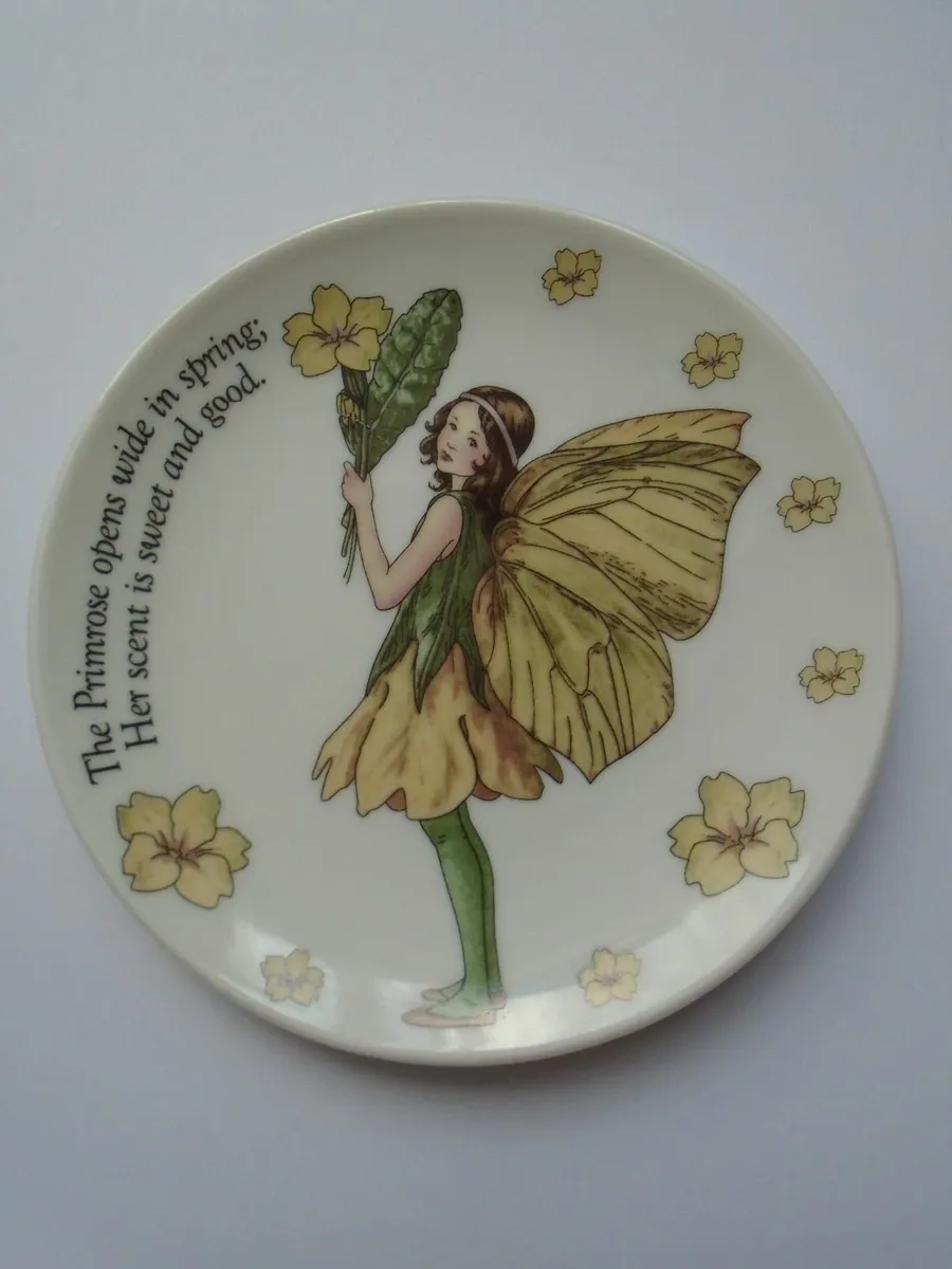 Flower fairy plate, Ornament, Gift - Image 4