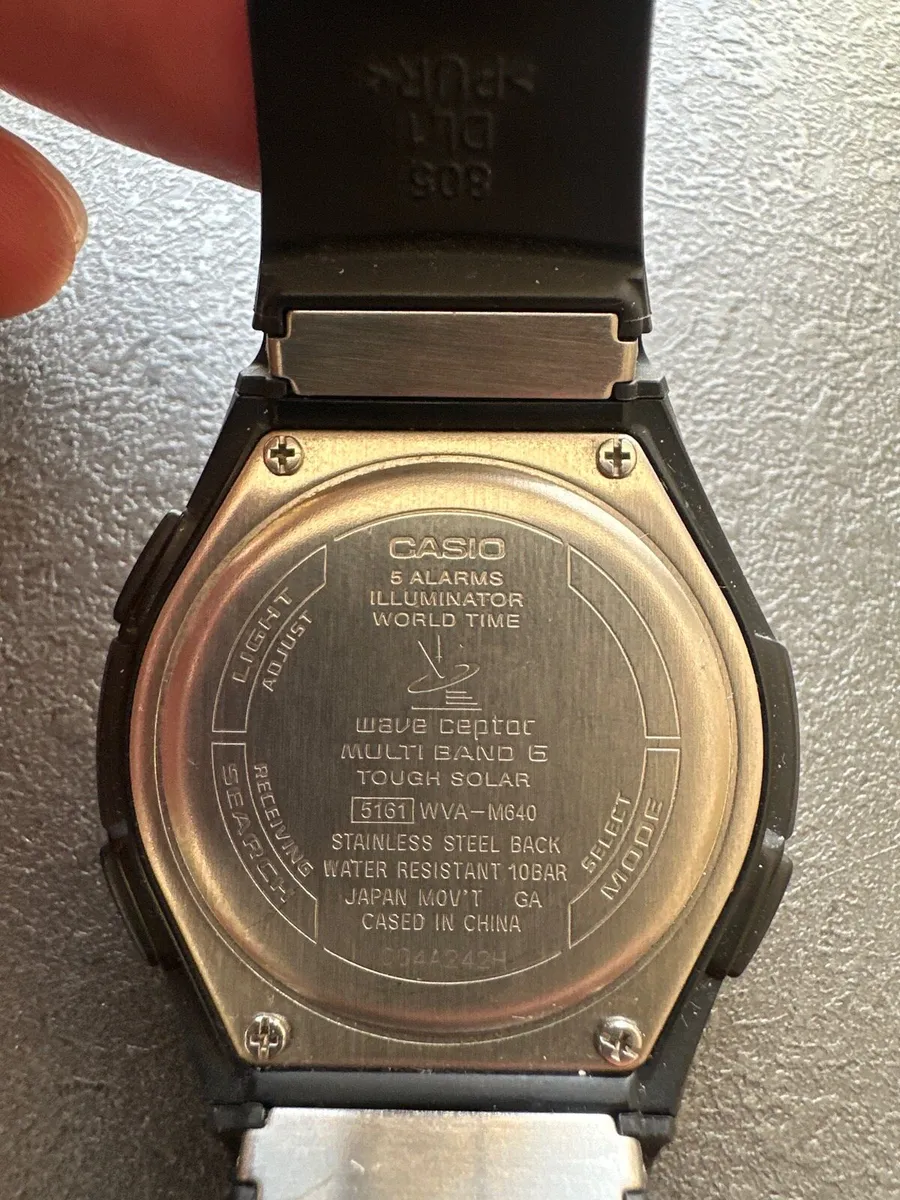 Casio Wave Ceptor Watch - Image 3