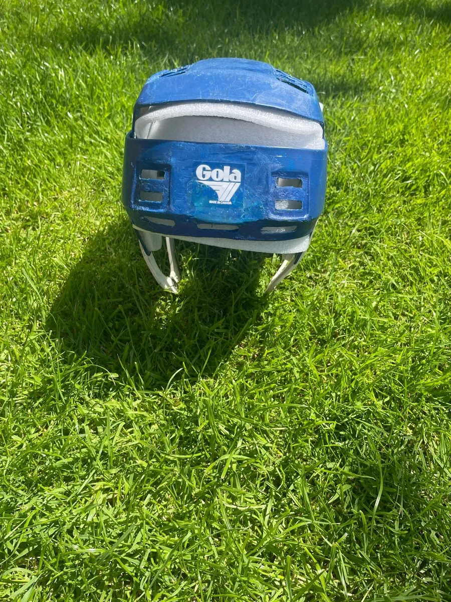 Blue Gola Oldstyle helmet - Image 2