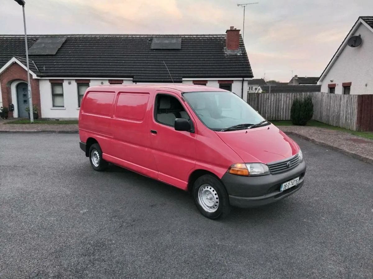 ALL TOYOTA HIACE VANS WANTED FOR CASH - Image 2