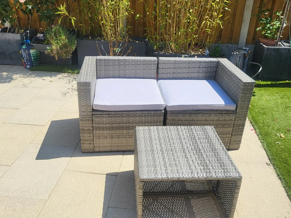 Garden Chairs and Table - Image 2
