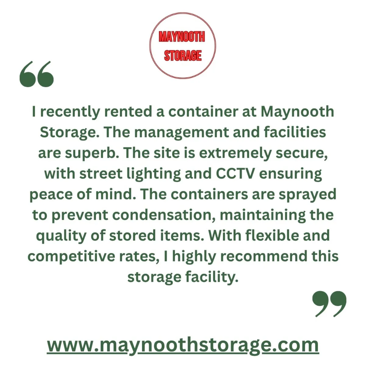 Storage Container & Units Maynooth Storage - Image 1