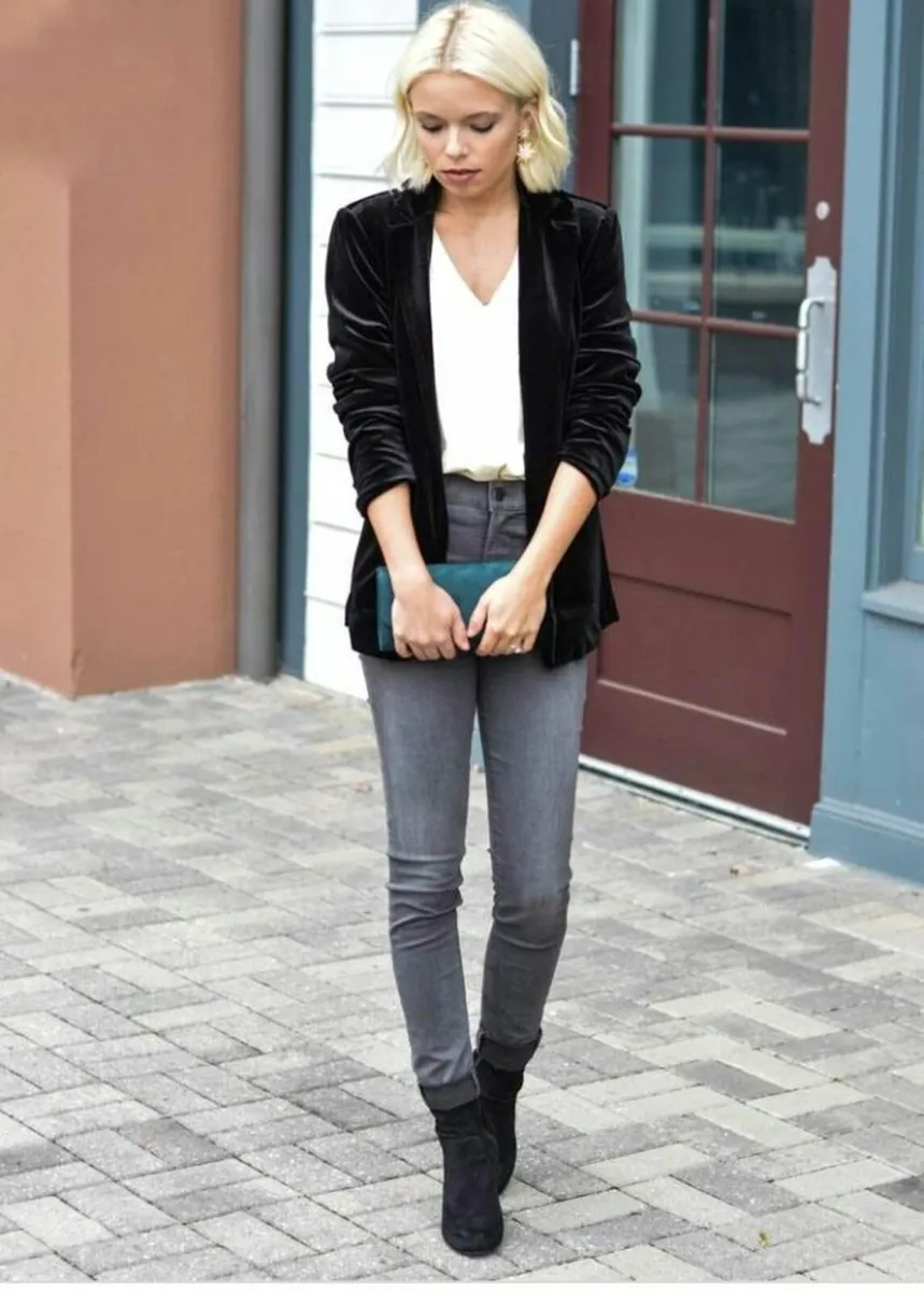 Velvet Jacket Elegant Jacket For Women one size - Image 3