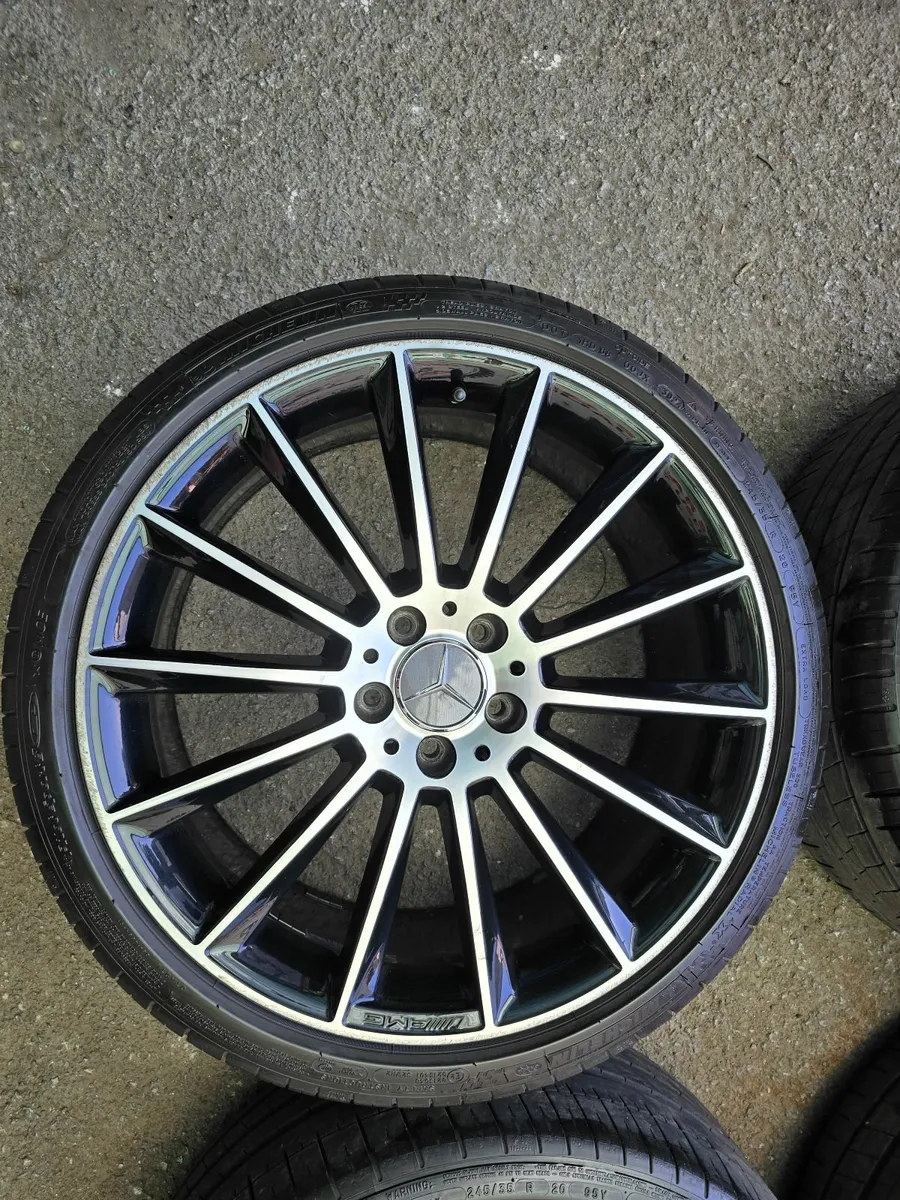 Mercedes E Class R20 Original Alloy Wheels - Image 4