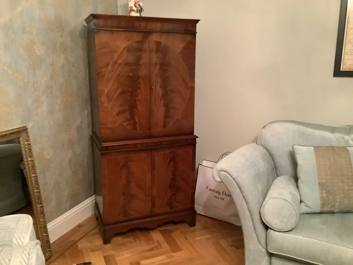 Drinks Cabinet Mahogany - Image 1