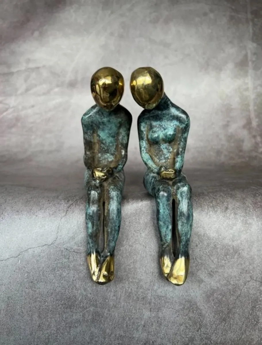 Side By Side - Patinated Bronze - Image 4